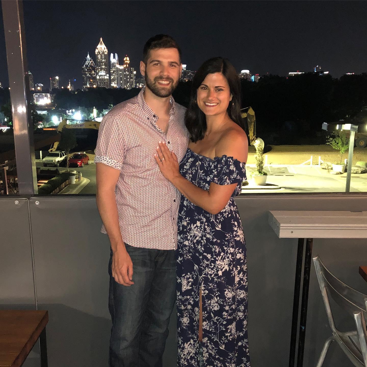 The night we got engaged in Atlanta 
05.30.2019