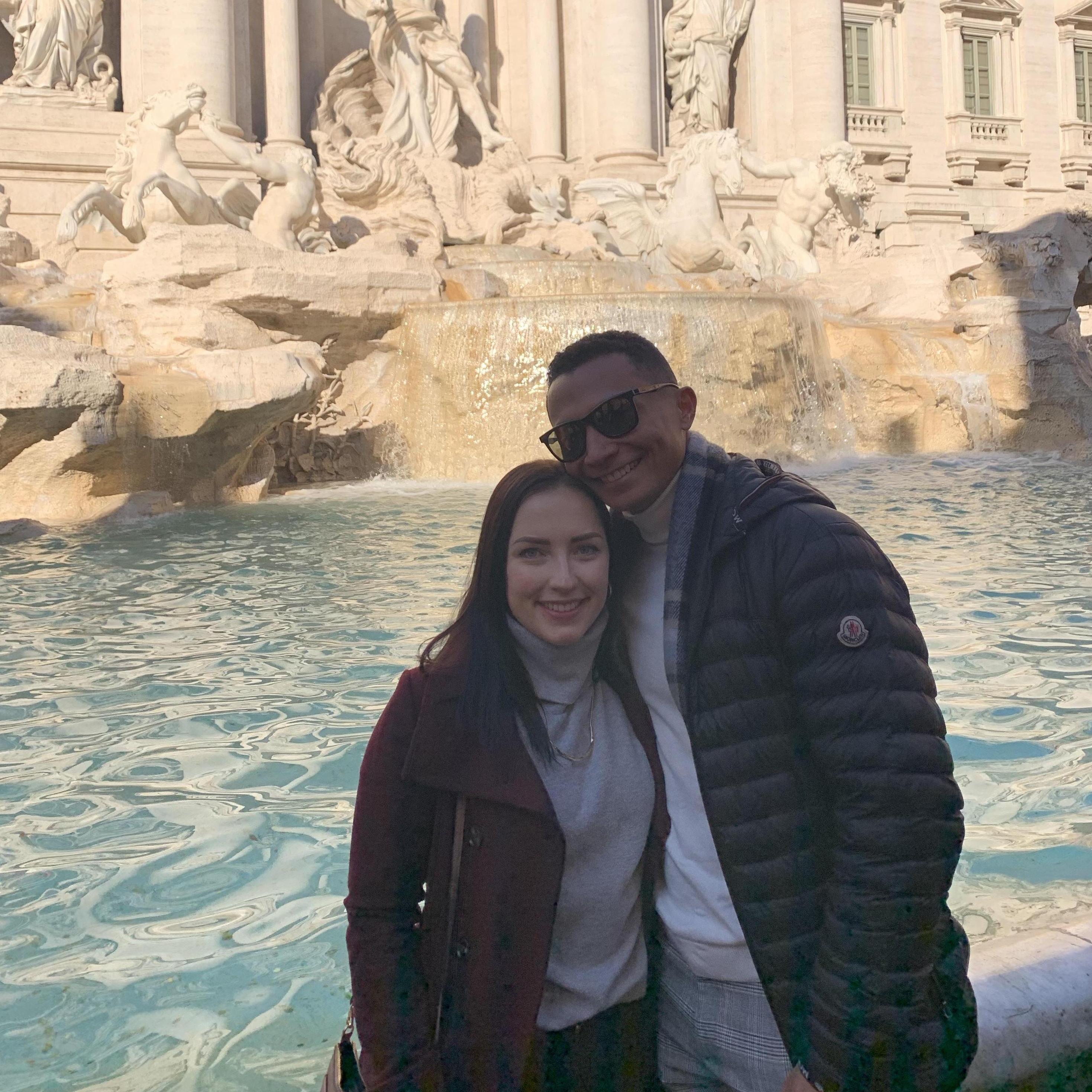 Trevi Fountain, Rome.