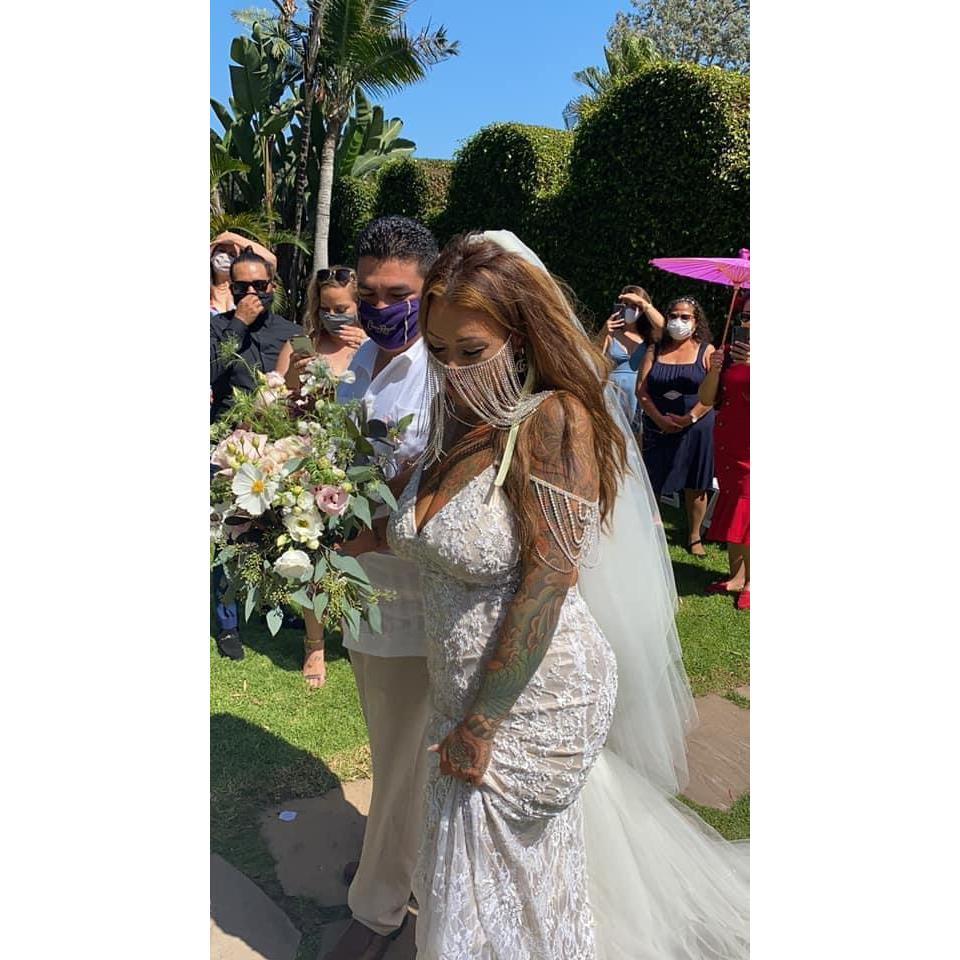 my big bro walking me down the aisle
