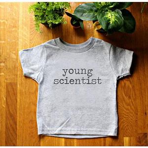 Young scientist kids shirt - I love science