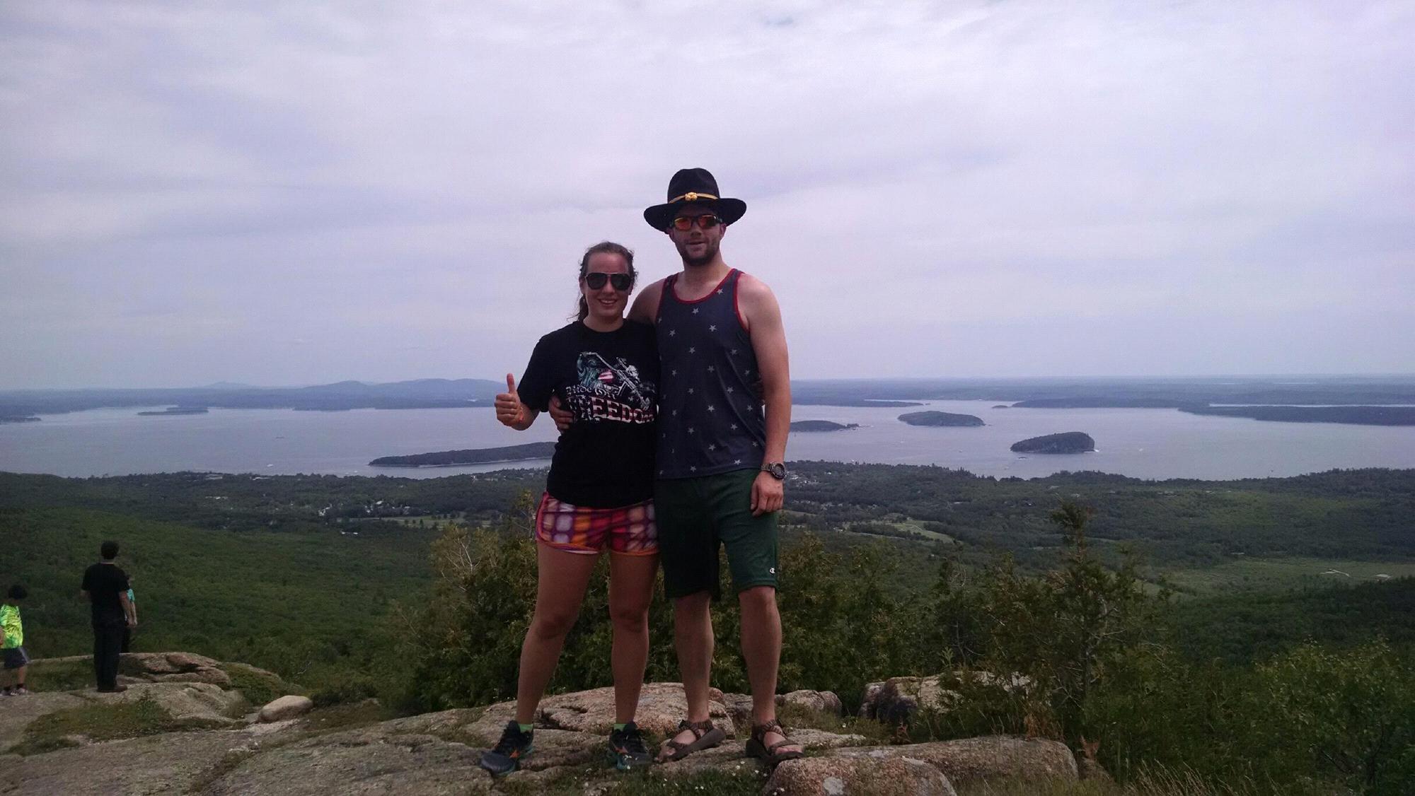 Climbing mountains is a recurring theme in our relationship