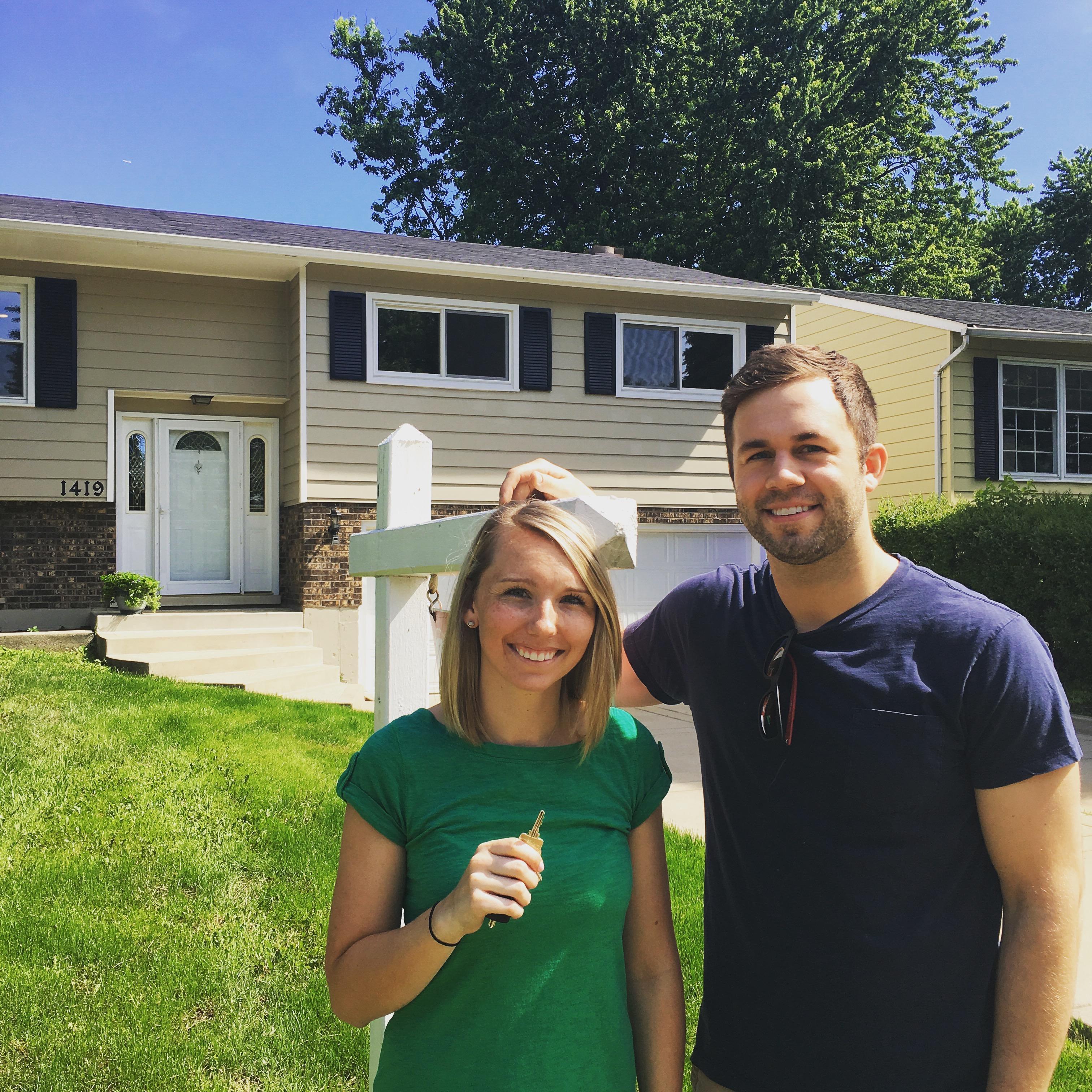 Purchased our first home together! 
June 2016