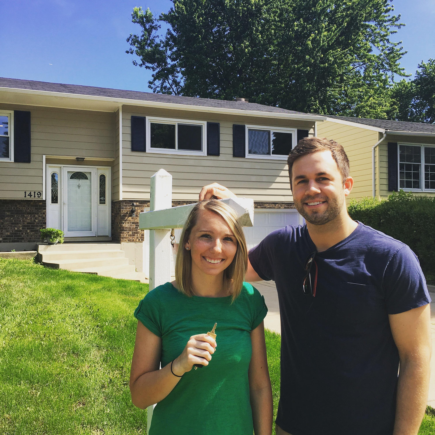 Purchased our first home together! 
June 2016