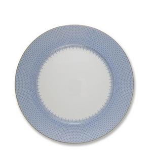 Mottahedeh Dinner Plate, Cornflower Lace