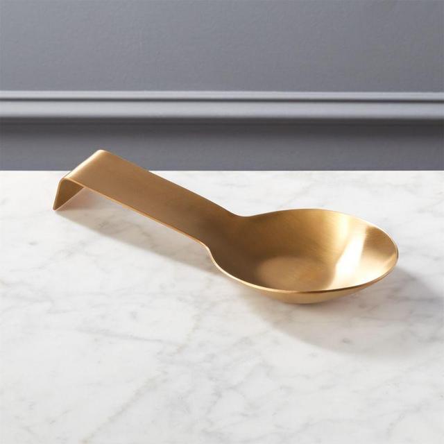 Brushed Bronze Spoon Rest