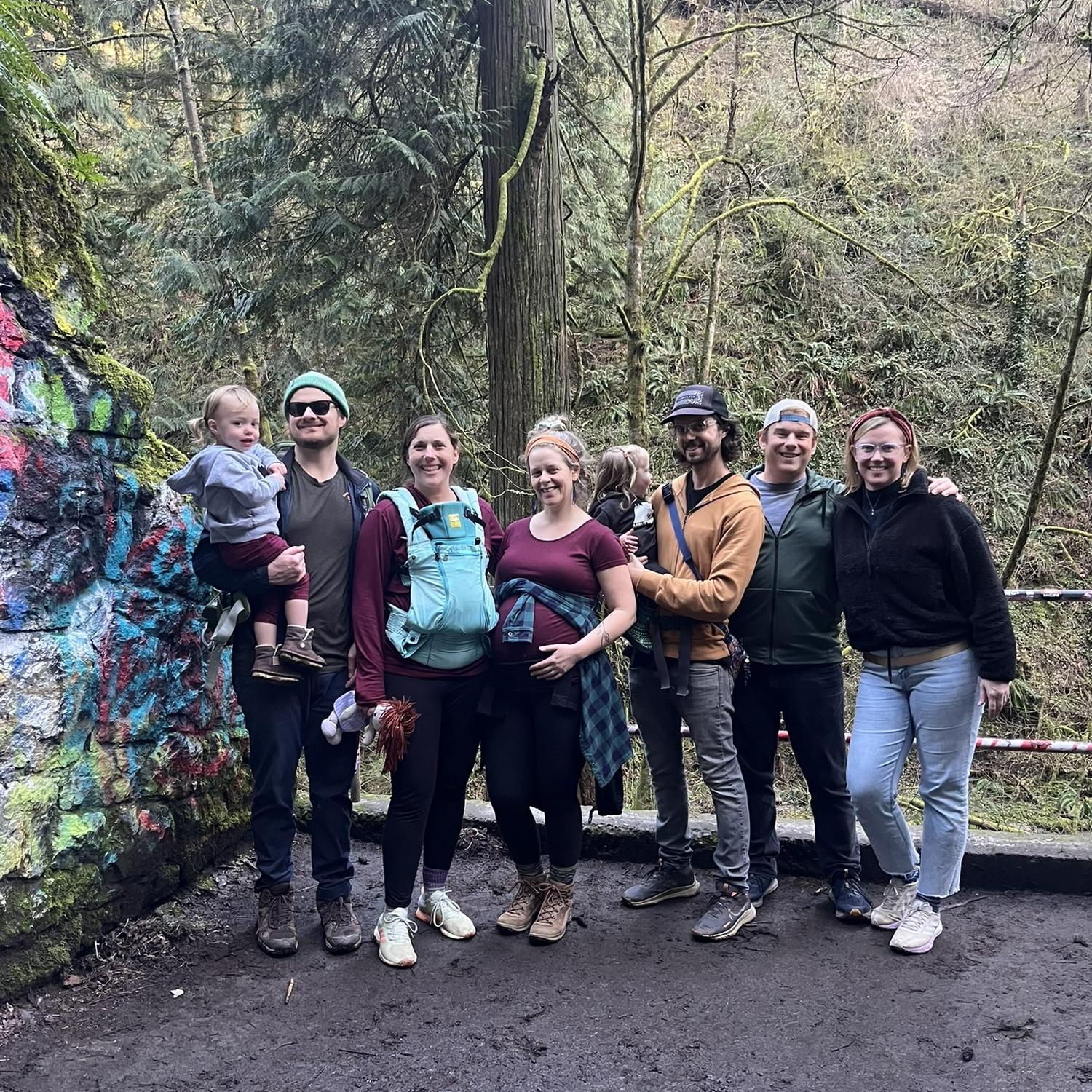 In March 2024, Cory took Mike to spend time with her middle school besties in Portland, OR.
