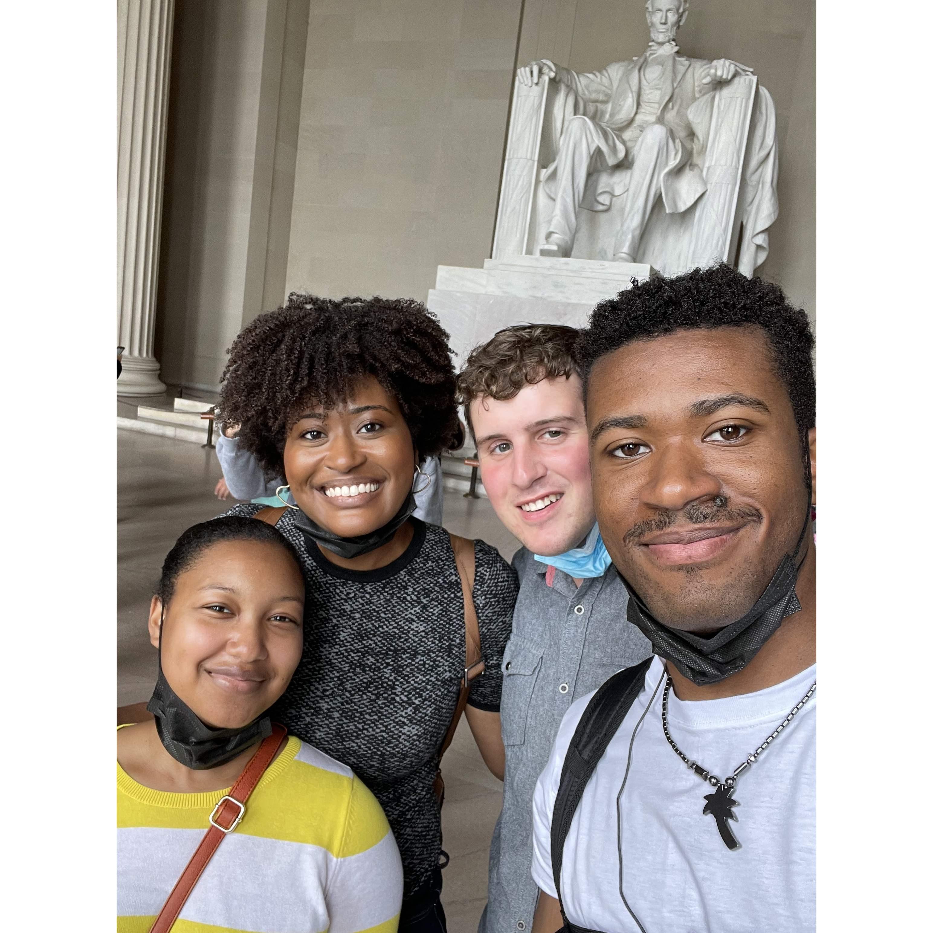 October 2021 D.C. trip with Tori and Tre