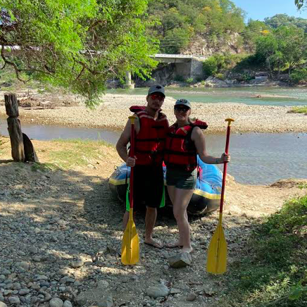 Our rafting excursion!
Huatulco, Mexico