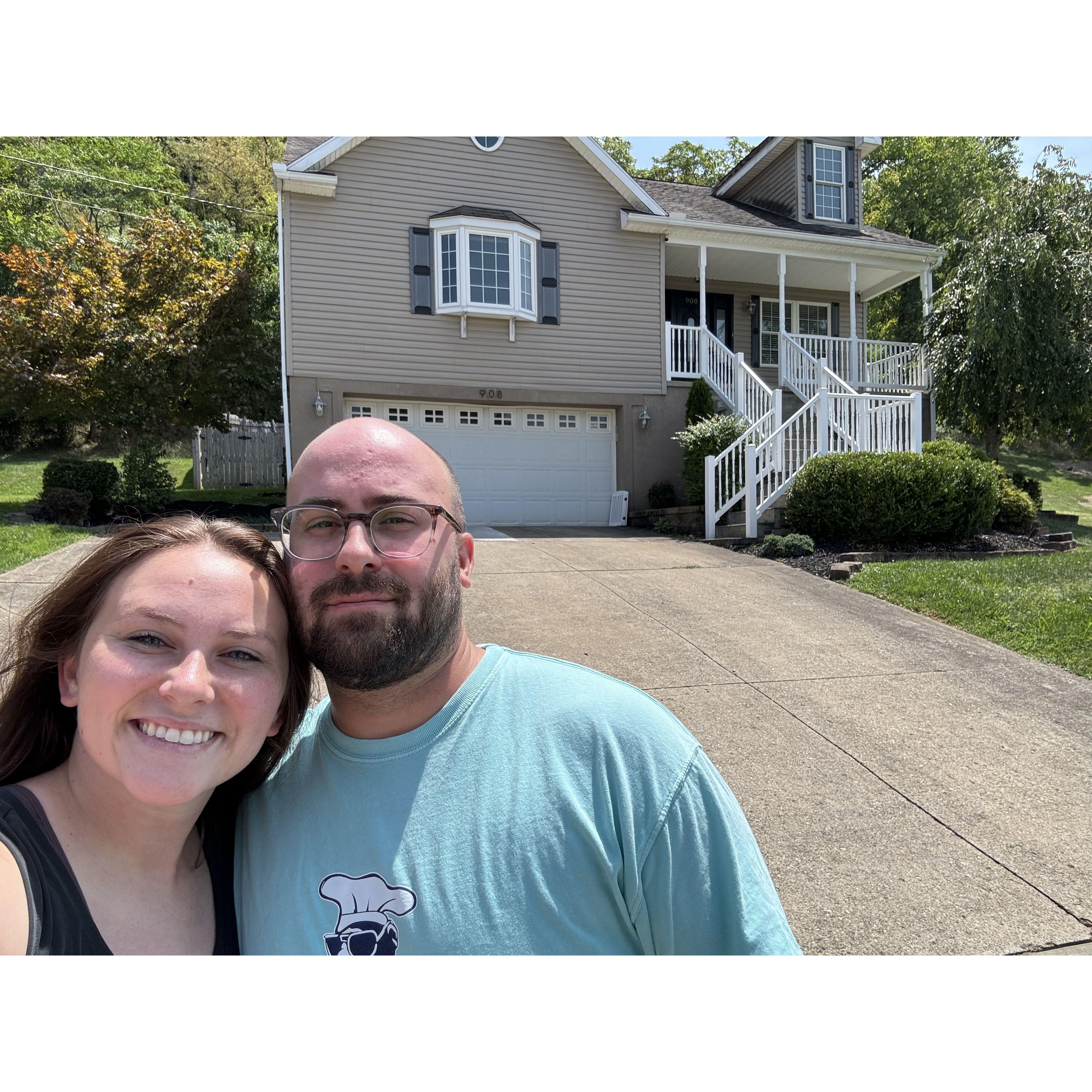 First house picture:)