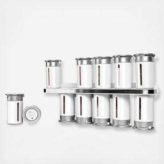 Zero Gravity Wall-Mounted Magnetic Spice Rack