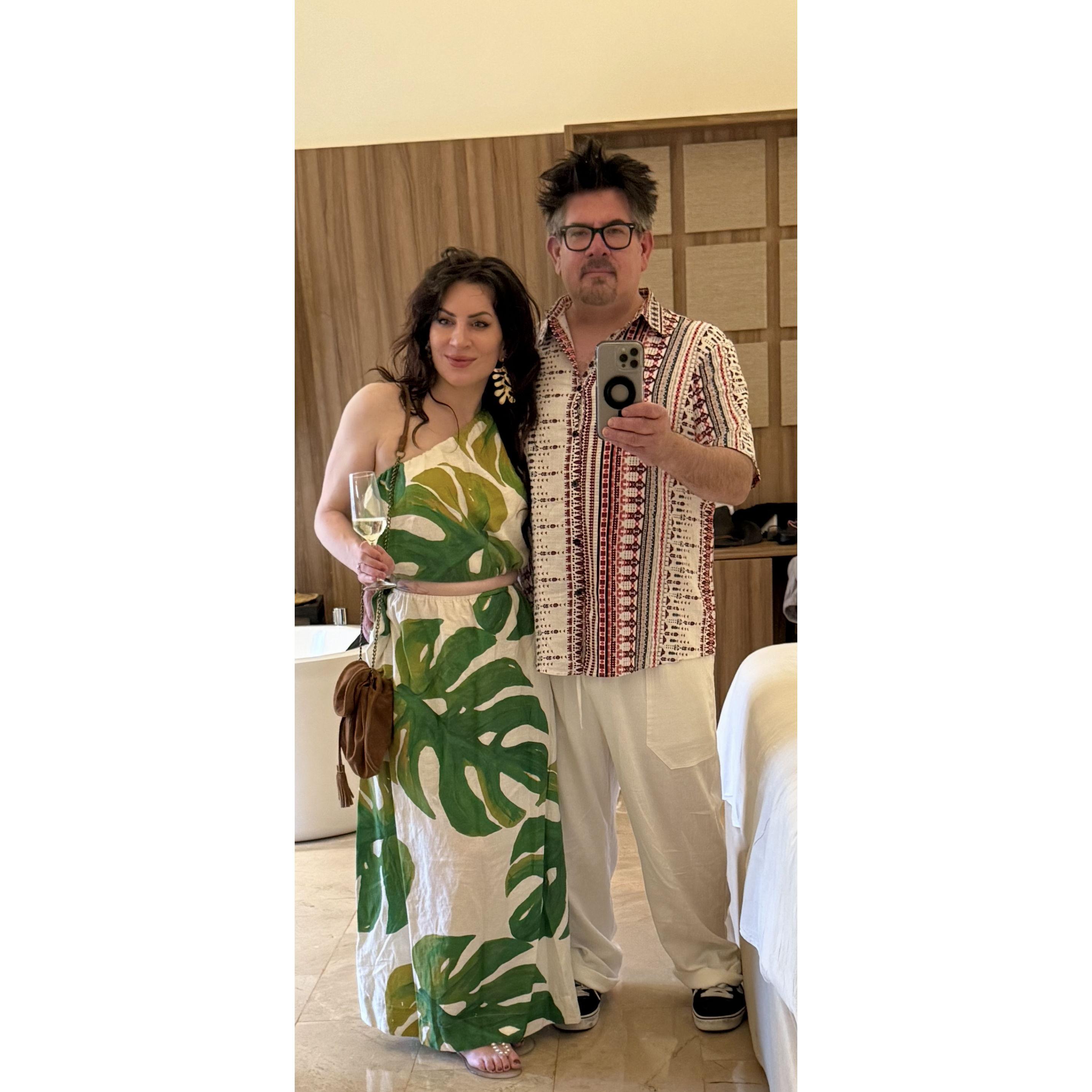 Island attire in Punta Cana