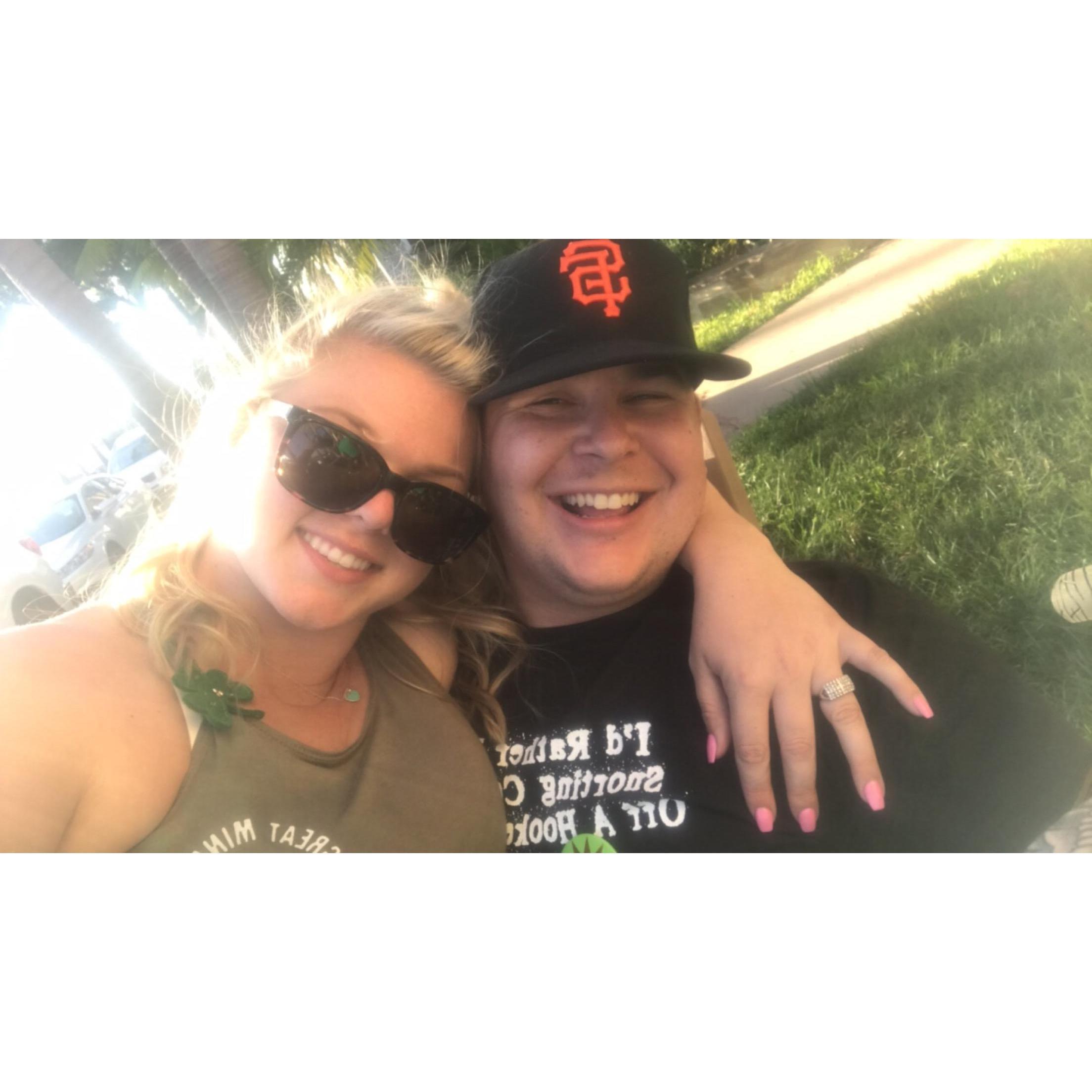 March 2017 - Celebrating His Favorite Holiday, St. Patty's Day!