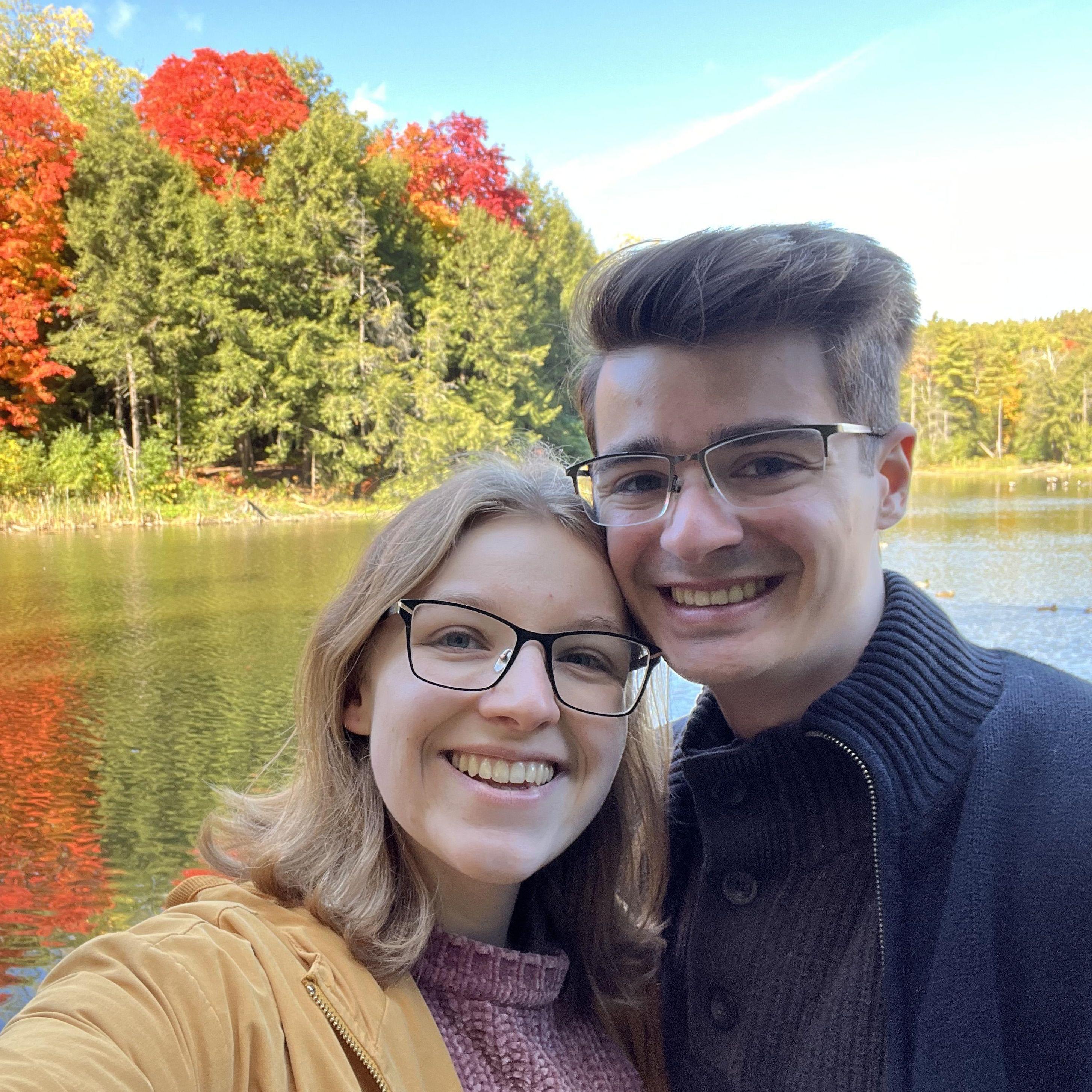 Thanksgiving tradition to go to Huron Natural Area in Kitchener for fun fall colours!