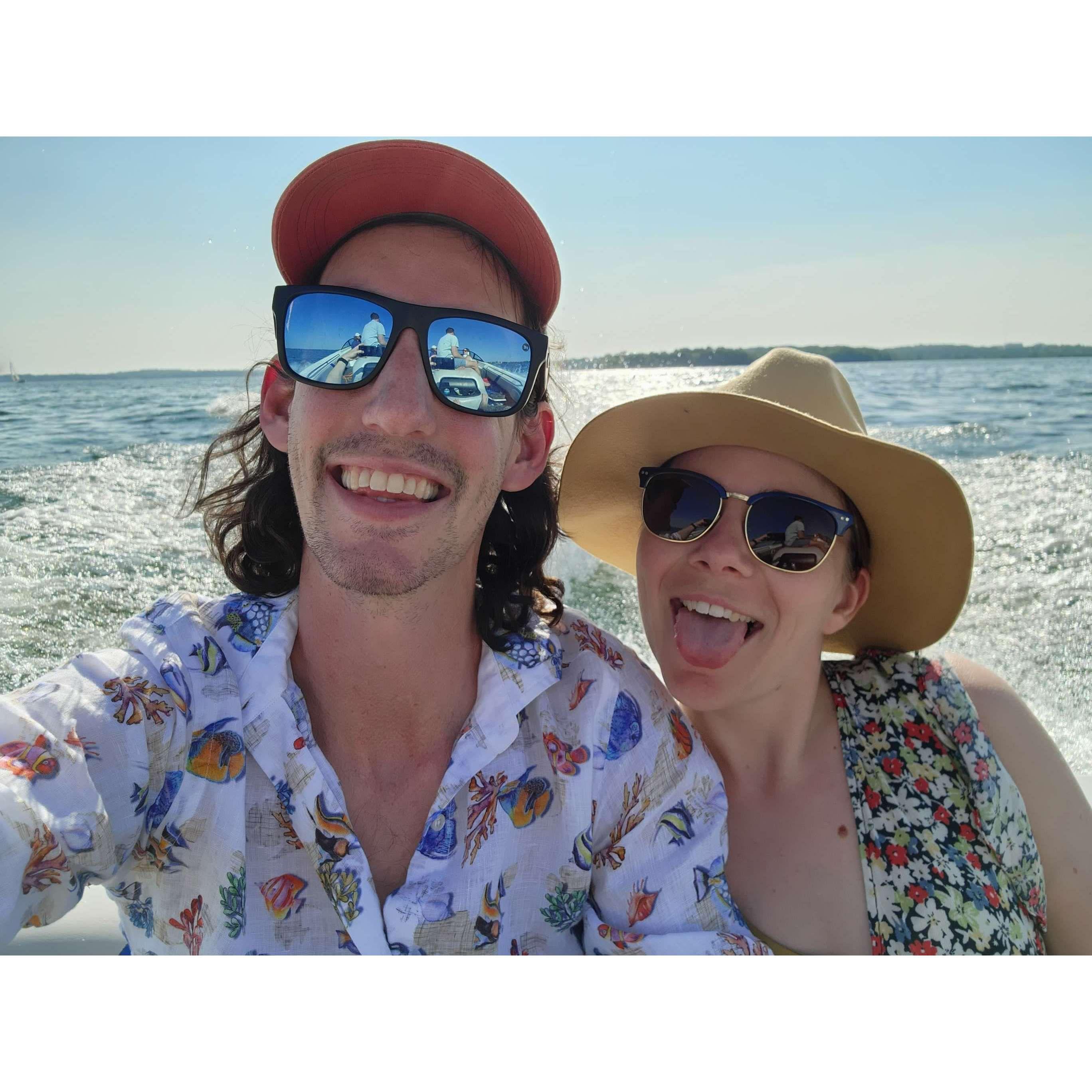 2023 Lake Mendota, pretending we are still in Italy
