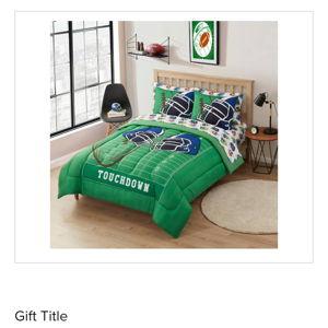 Sweet Home Collection Kids Football 7pc. Bed In A Bag Set - Boscov's