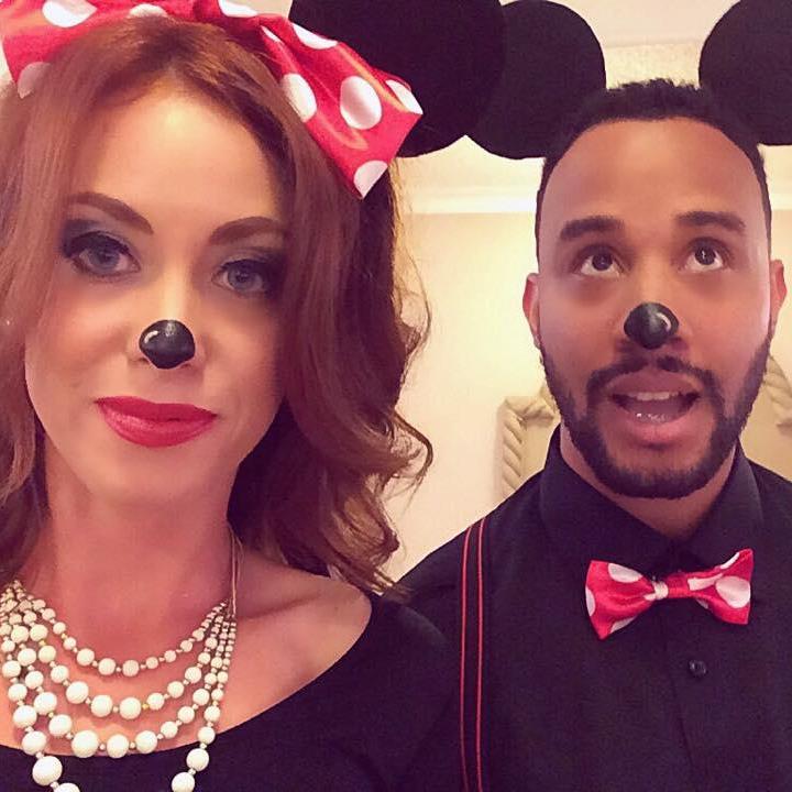 The best halloween ever! mickey and minnie