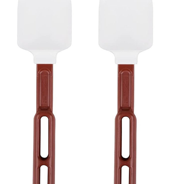 Vollrath 58110 High-Temp Spatula SoftSpoons, Set of 2 (10-Inch, Silicone Spoon Blade)