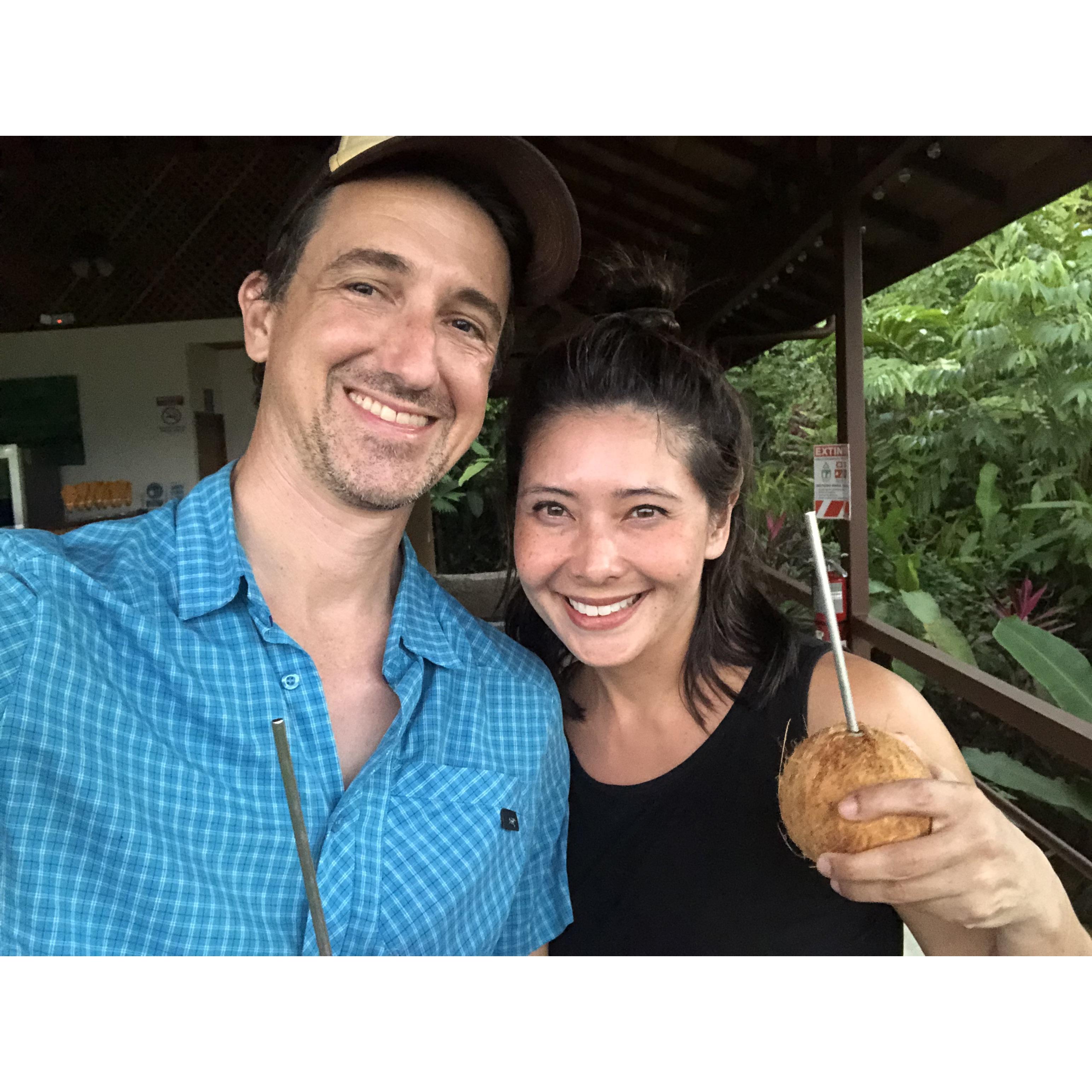 Drake Bay Costa Rica January of 2022 (a few days before getting engaged!)