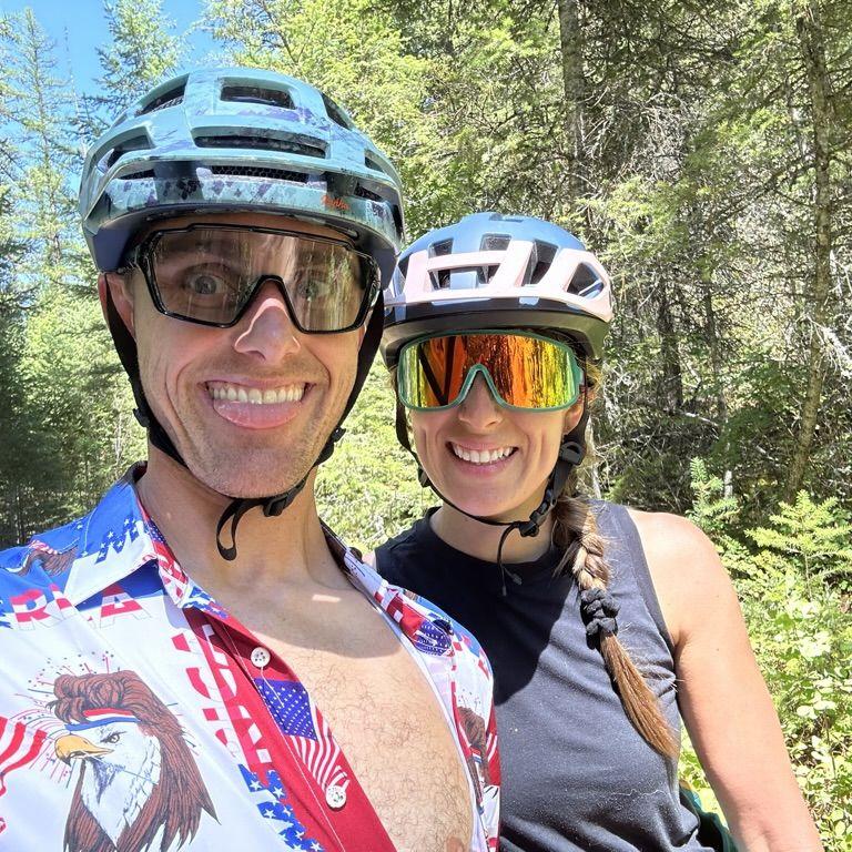 We love a good bike date, actually it was on a bike date that Trenton said "I love you" for the first time.