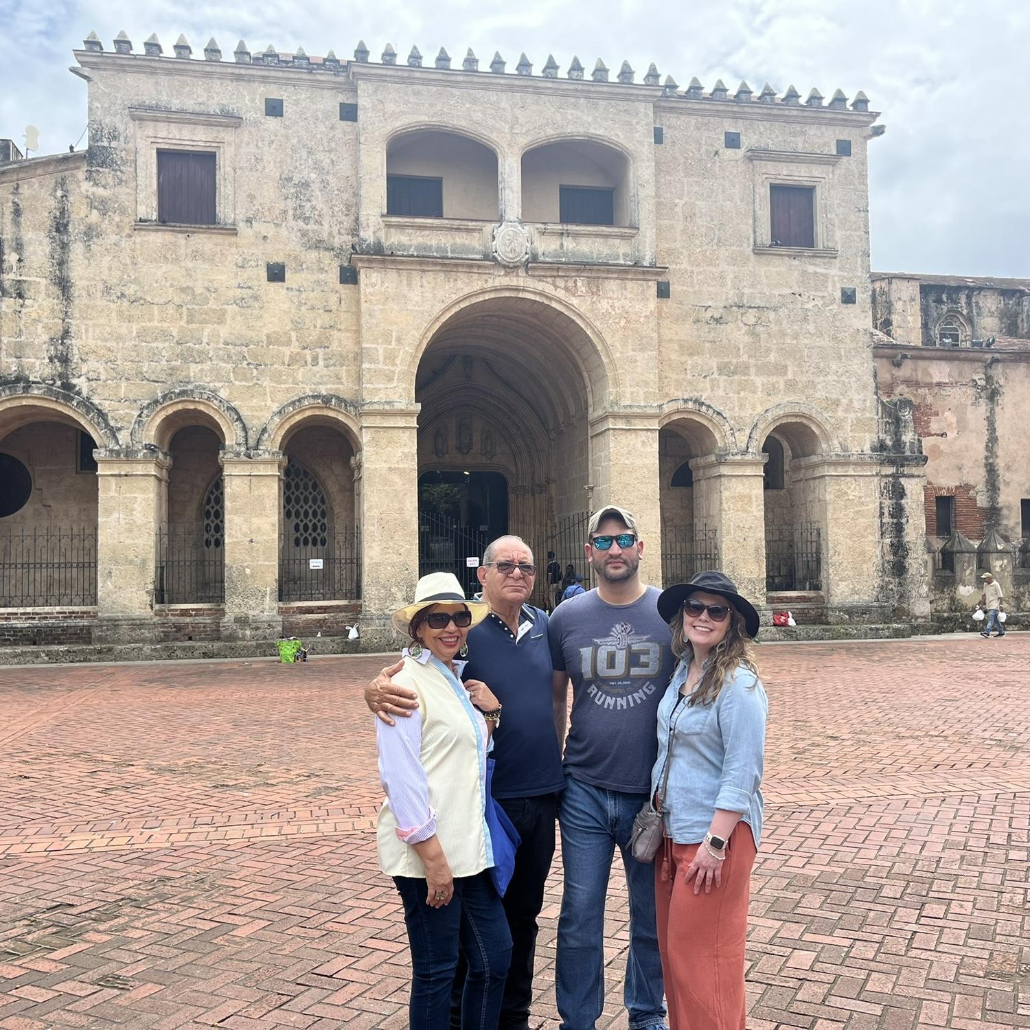 Enjoying our time in the D.R. with family, seeing all of the sights of Santo Domingo