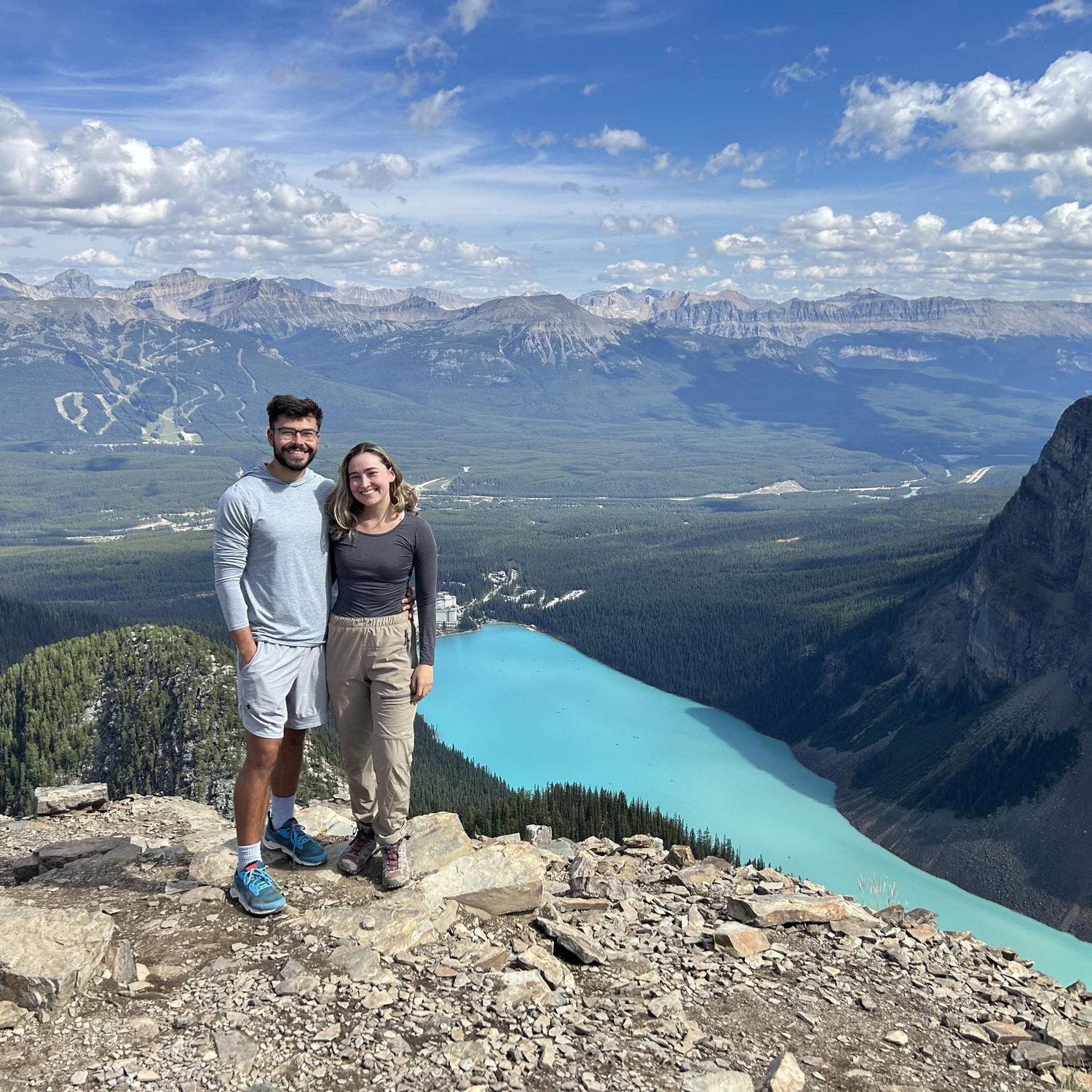 September 2024: Hiking in Banff National Park (Canada). Our favorite place!