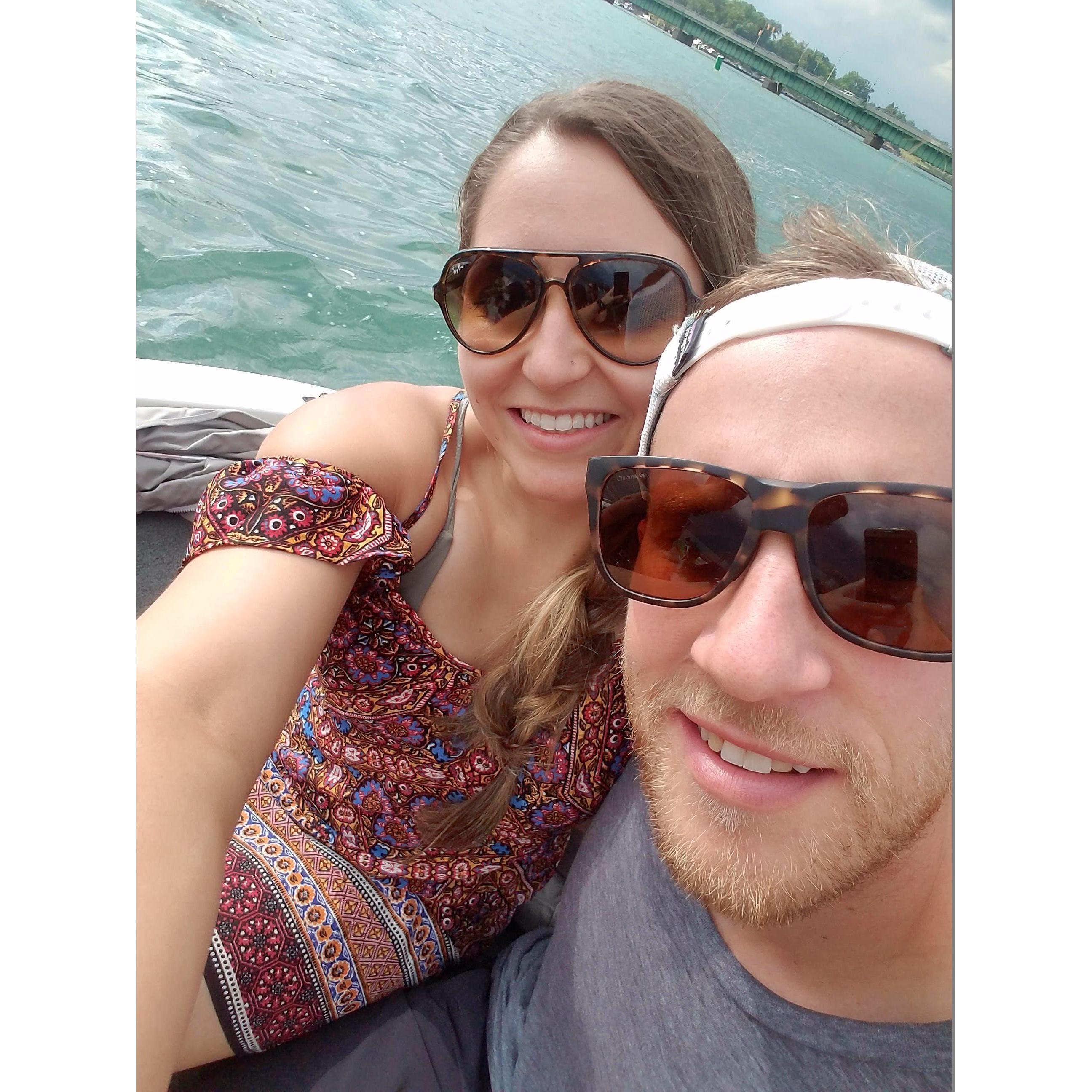 Summer 2018  on Lake Erie