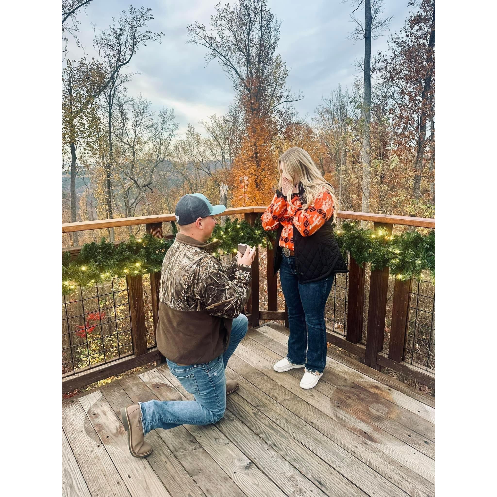 He asked!
