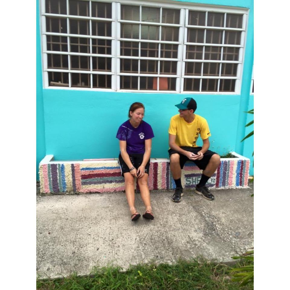 2015 - Puerto Rico. Wade was consoling Mychaela