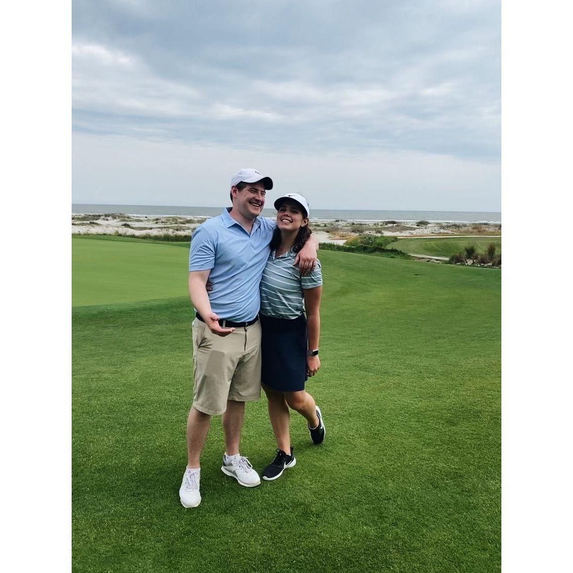 Ask Rich what he shot on the Ocean Course