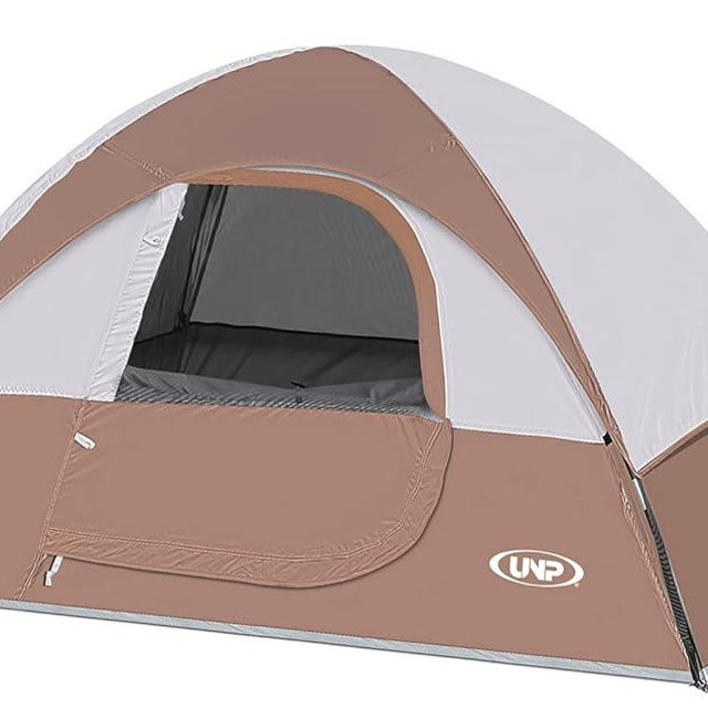 Camping Tent 2 Person, Waterproof Windproof Tent with Rainfly Easy Set up-Portable Dome Tents for Camping