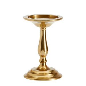 Arlington Pillar Holders, Brass/Gold - Small