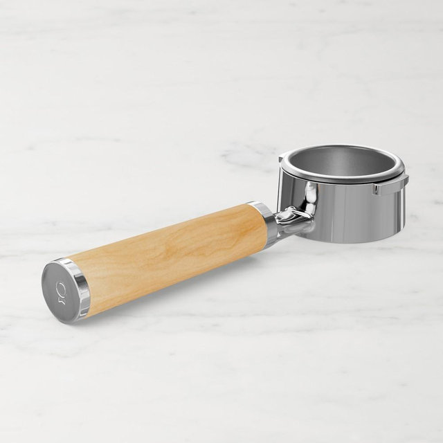 Fellow Espresso Bottomless Portafilter, Maple Handle, 58mm