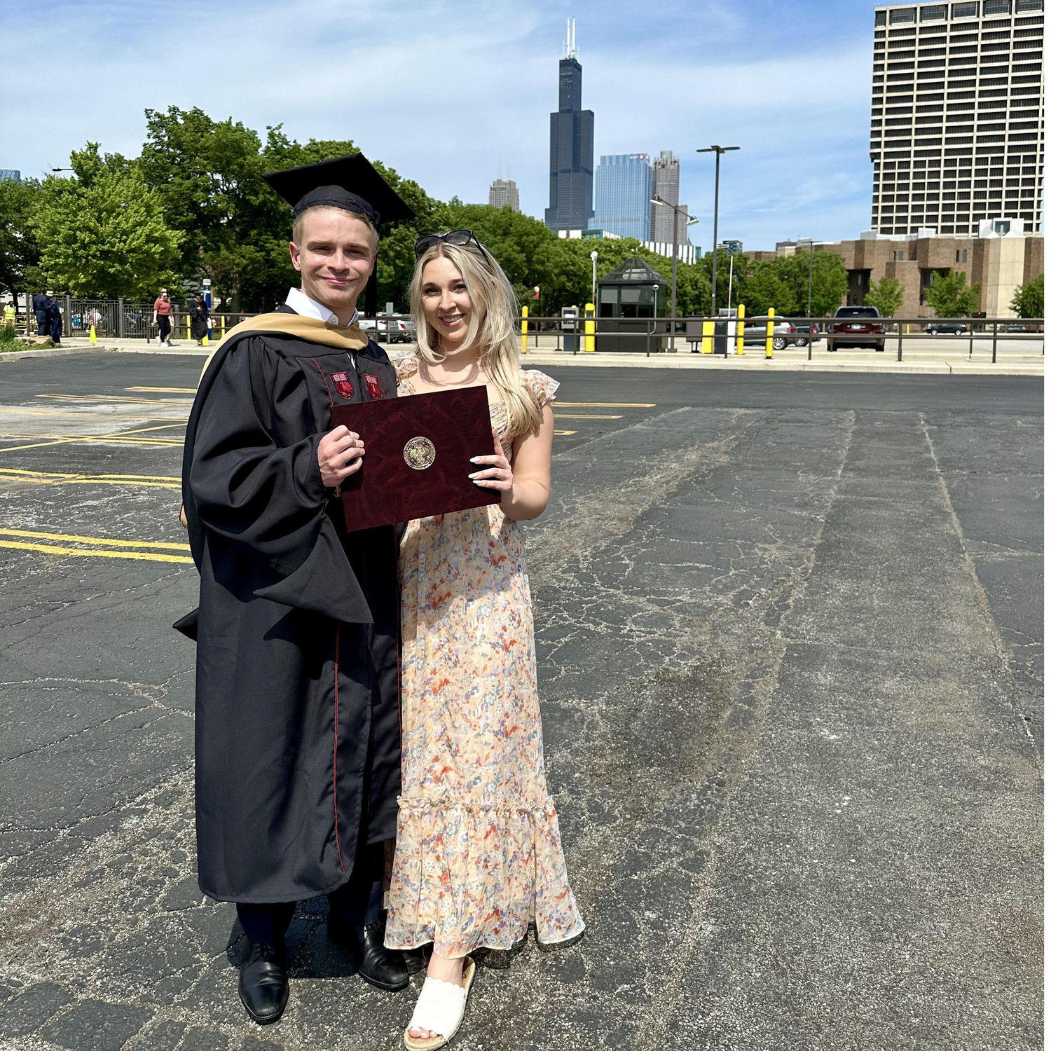 June 2023: Jon's MBA graduation
