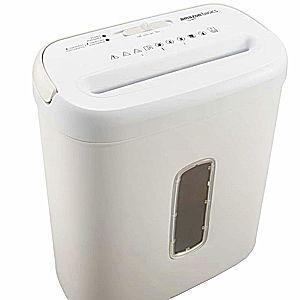 Amazon Basics Cross Cut Paper and Credit Card Shredder for Security