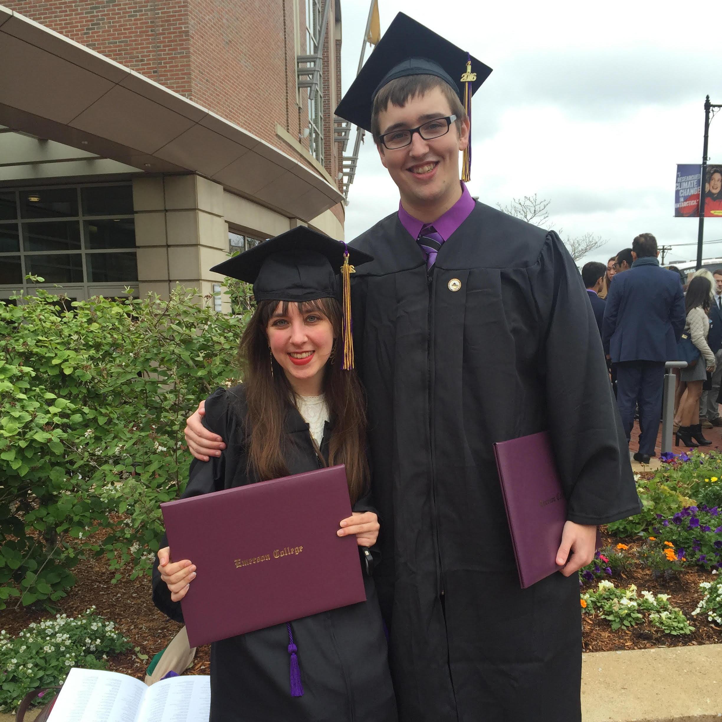 Emerson College Class of 2016 graduation!