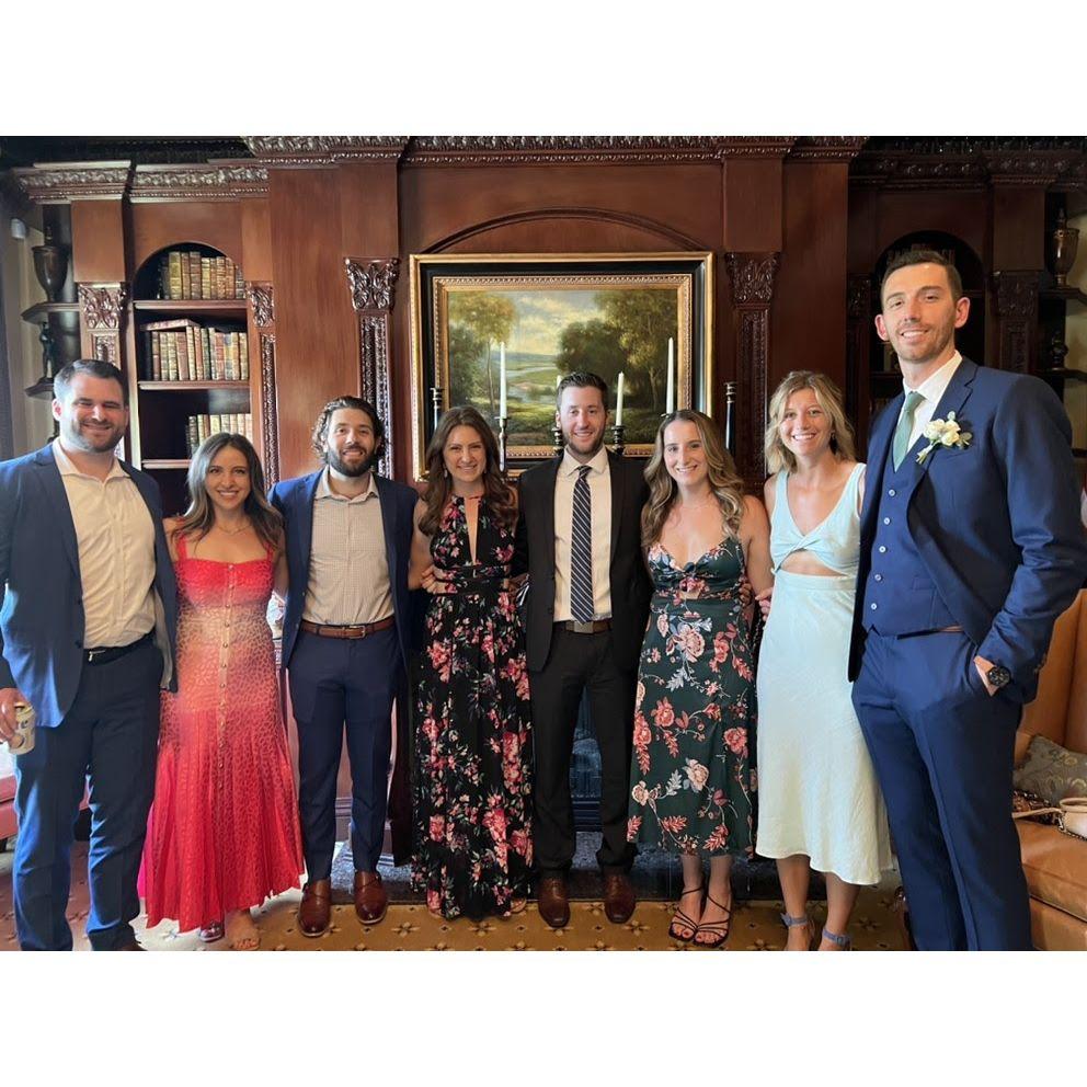 These good looking people are the "Wolfe People" or "Wolfies" ...aka Brandon's best friends from TCNJ.