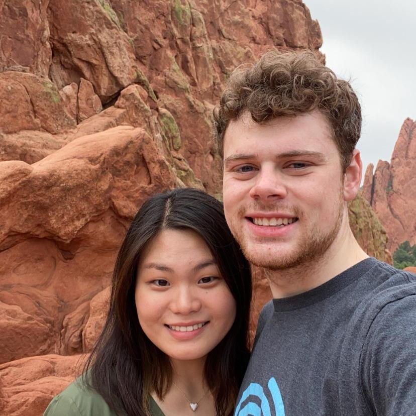 Sophia's first time to Colorado.