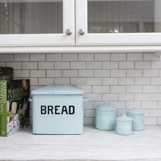 Enameled Bread Box