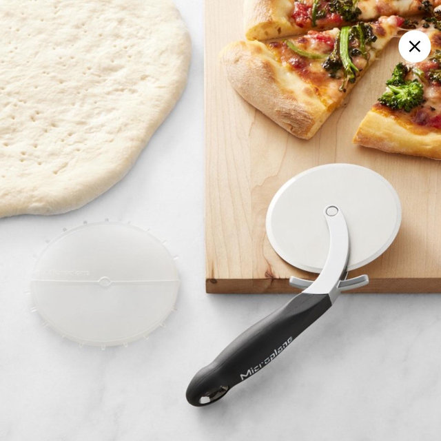 Microplane Pizza Wheel and Dough Docker