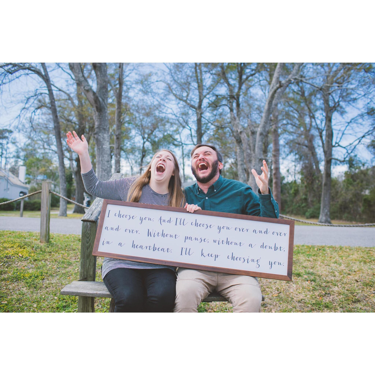 Joy and Laughter are so important to us. And our photographer and friend Zack definitely knows how to bring those out of us!