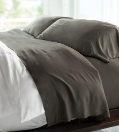 KING- Onyx- Resort Bamboo Bed Sheets - Onyx