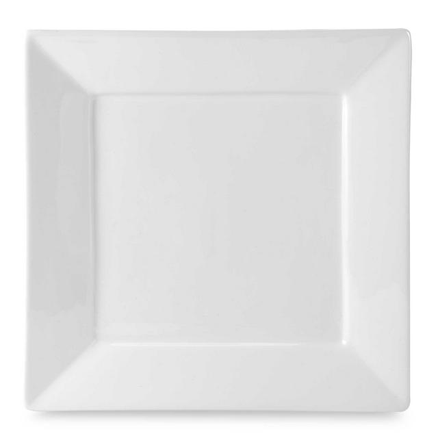 Everyday White® by Fitz and Floyd® Rim Square Dinner Plate