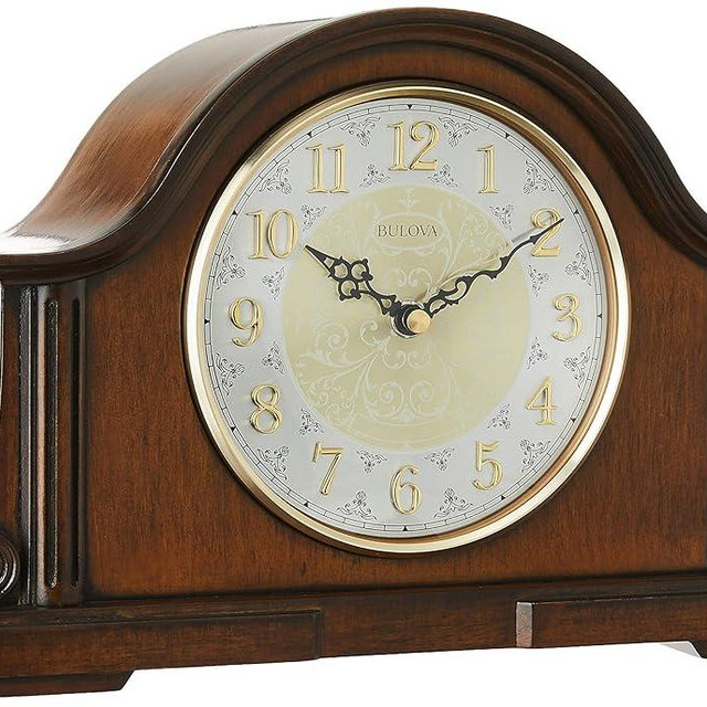 Bulova B1975 Chadbourne Old World Clock, Walnut