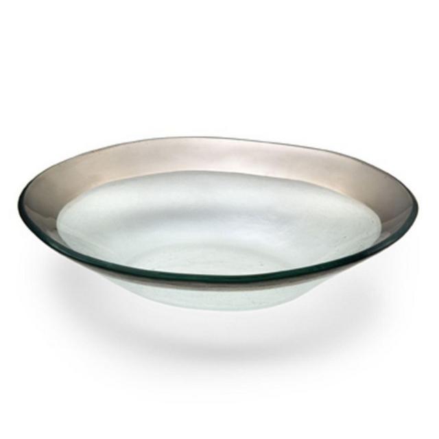 Annieglass Roman Antique Oval Bowl
