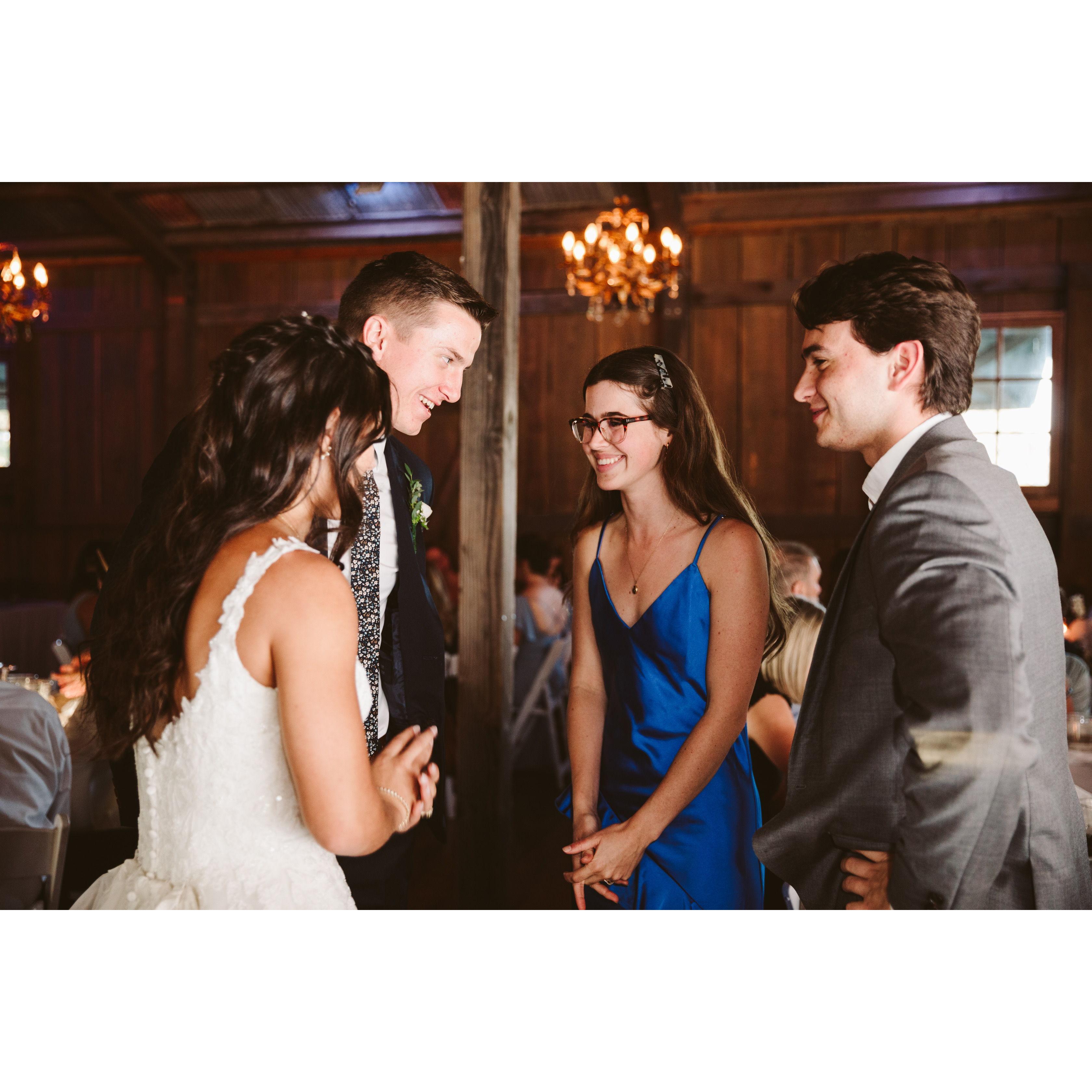 Mr. and Mrs. Gleason's wedding