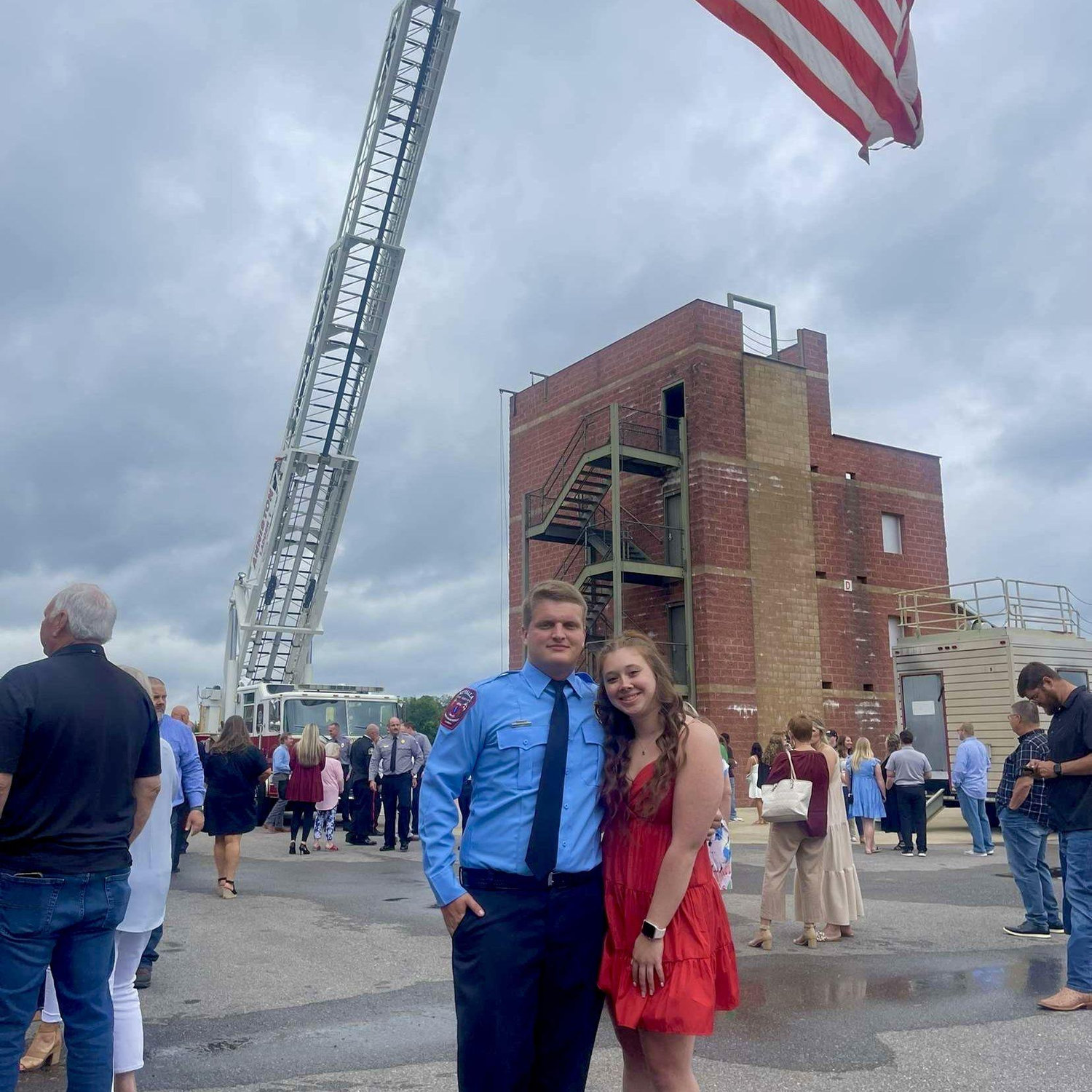 The Day Garrett Graduated Fire College