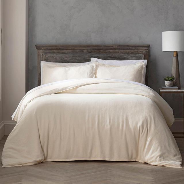 Highline Bedding Co. Reese Full/Queen Duvet Cover Set in Cream