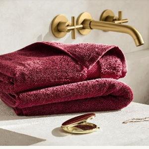 Plush Hand Towels (Pair) - Holly