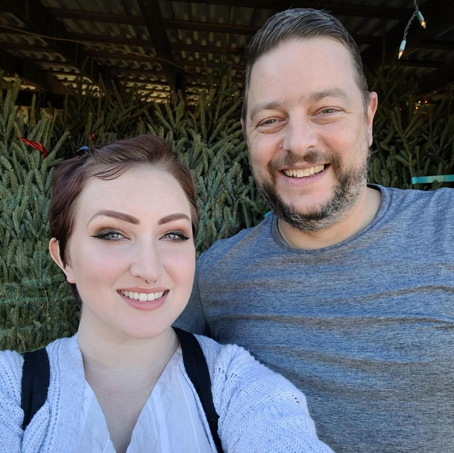 Cutting down our Christmas Tree - 2021