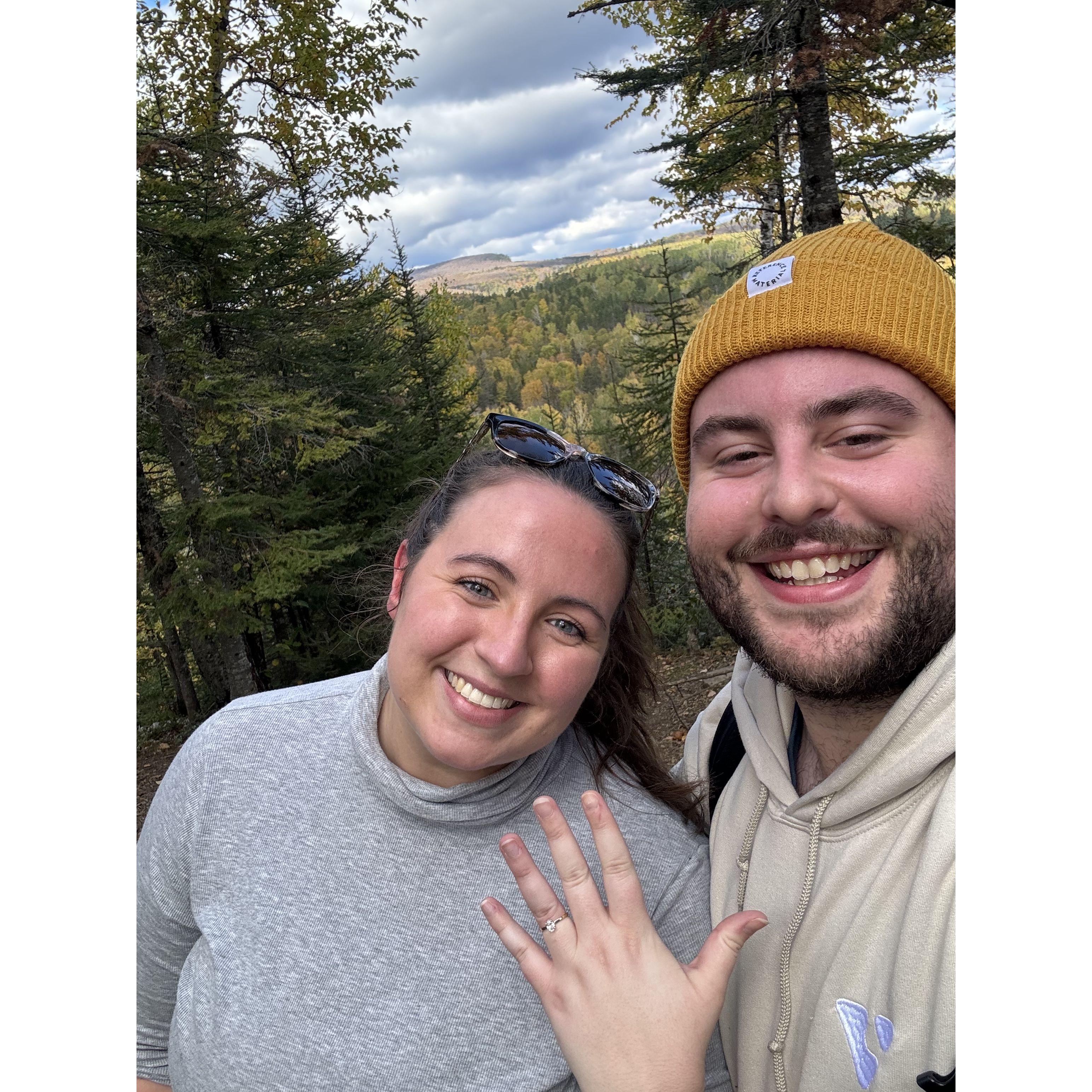 Newly engaged!